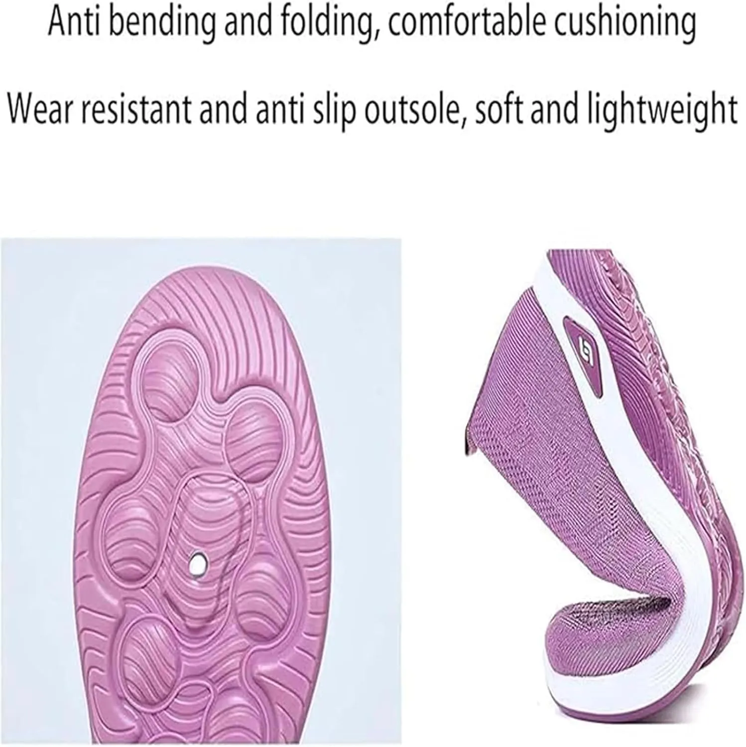 Women's Comfortable Breathable Knitted Sneakers,Knitted Sneakers for Women,Arch Support Orthopedic Sneakers