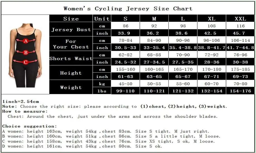 Women's Cycling Jersey Short Sleeve with Padded Shorts Quick-Dry Shirts Bike Clothes Set