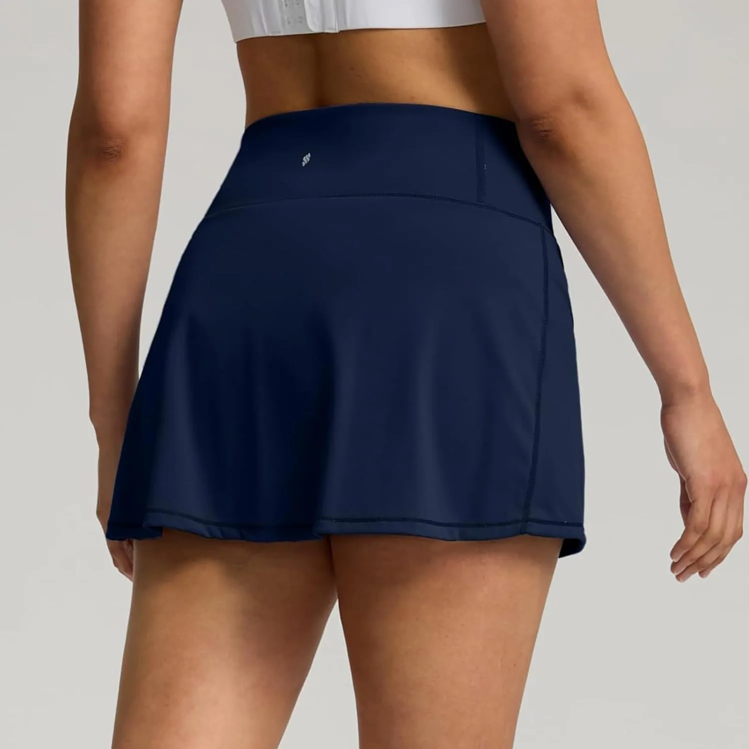 Womens Tennis Skirt with Shorts High Waisted Tummy Control Golf Skorts Athletic Workout Casual Running Shorts with Pockets