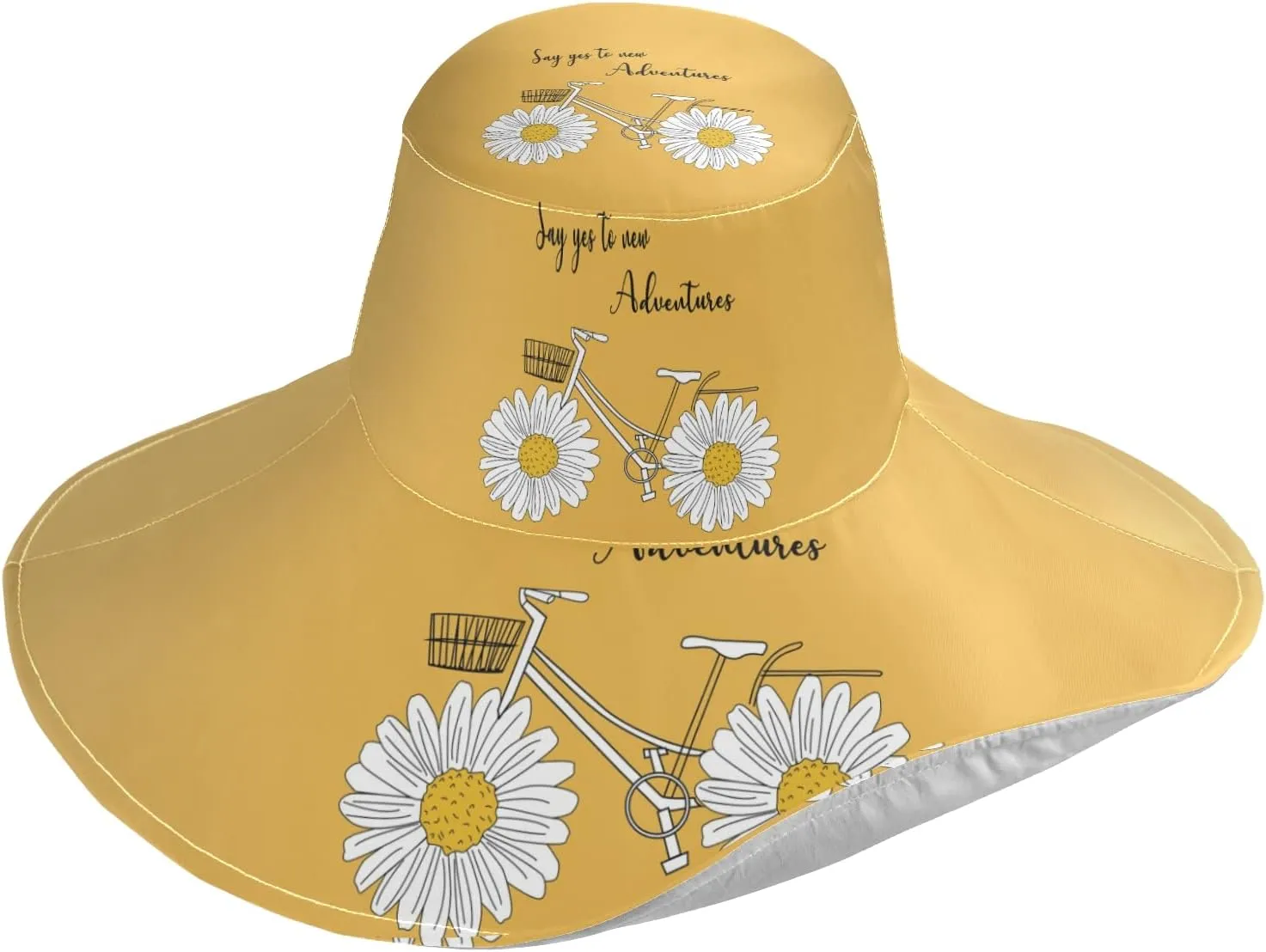 Women's Wide Brimmed Sunhats Sun Beach Hat Water-Resistant Summer Hat Visor Uv Protection Cap for Women Outdoor